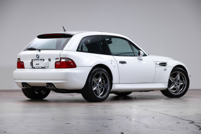 2002 BMW M Coupe in Alpine White 3 over Dark Gray & Black Nappa