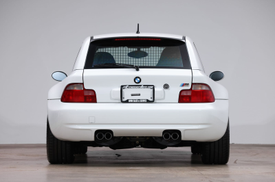 2002 BMW M Coupe in Alpine White 3 over Dark Gray & Black Nappa