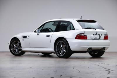 2002 BMW M Coupe in Alpine White 3 over Dark Gray & Black Nappa
