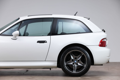 2002 BMW M Coupe in Alpine White 3 over Dark Gray & Black Nappa