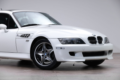 2002 BMW M Coupe in Alpine White 3 over Dark Gray & Black Nappa