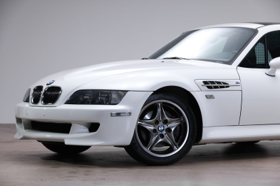 2002 BMW M Coupe in Alpine White 3 over Dark Gray & Black Nappa