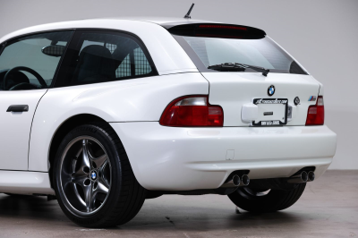 2002 BMW M Coupe in Alpine White 3 over Dark Gray & Black Nappa
