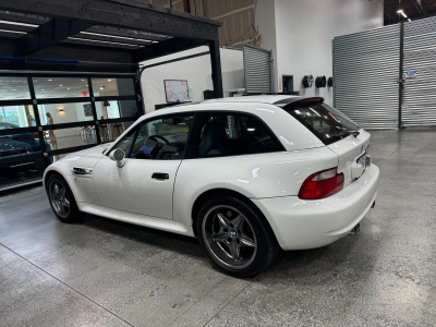 2002 BMW M Coupe in Alpine White 3 over Dark Gray & Black Nappa