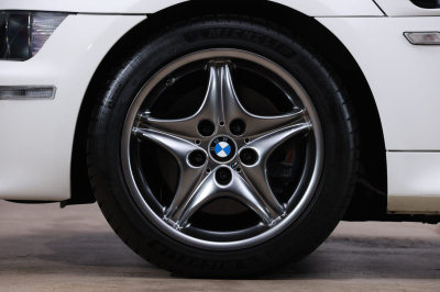 2002 BMW M Coupe in Alpine White 3 over Dark Gray & Black Nappa