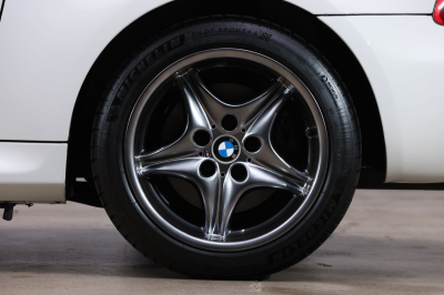 2002 BMW M Coupe in Alpine White 3 over Dark Gray & Black Nappa