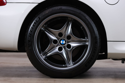 2002 BMW M Coupe in Alpine White 3 over Dark Gray & Black Nappa