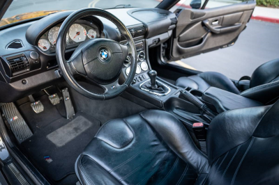 2002 BMW M Coupe in Black Sapphire Metallic over Black Nappa