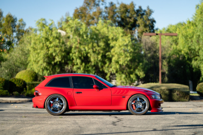 2002 BMW M Coupe in Imola Red 2 over Black Nappa