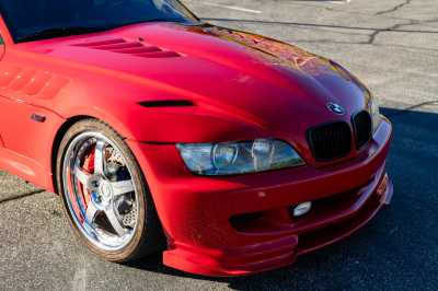 2002 BMW M Coupe in Imola Red 2 over Black Nappa