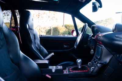 2002 BMW M Coupe in Imola Red 2 over Black Nappa