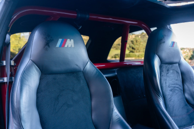 2002 BMW M Coupe in Imola Red 2 over Black Nappa