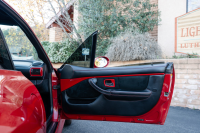 2002 BMW M Coupe in Imola Red 2 over Black Nappa