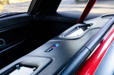 2002 BMW M Coupe in Imola Red 2 over Black Nappa