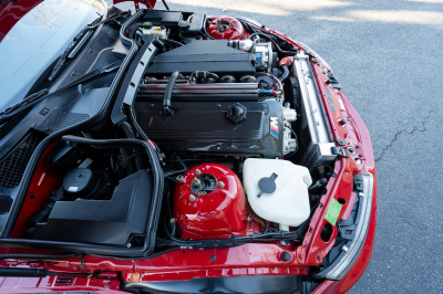 2002 BMW M Coupe in Imola Red 2 over Black Nappa