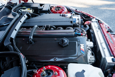 2002 BMW M Coupe in Imola Red 2 over Black Nappa