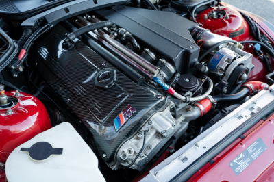 2002 BMW M Coupe in Imola Red 2 over Black Nappa