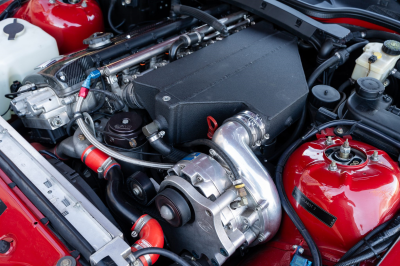 2002 BMW M Coupe in Imola Red 2 over Black Nappa