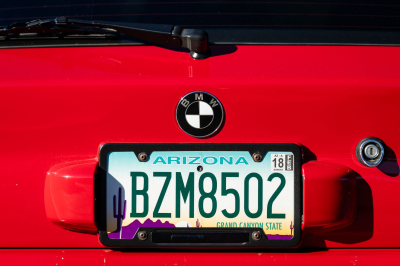 2002 BMW M Coupe in Imola Red 2 over Black Nappa