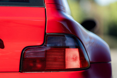2002 BMW M Coupe in Imola Red 2 over Black Nappa