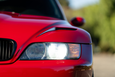 2002 BMW M Coupe in Imola Red 2 over Black Nappa