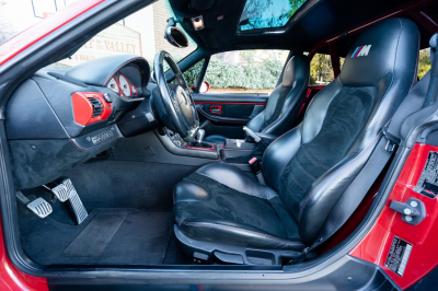 2002 BMW M Coupe in Imola Red 2 over Black Nappa