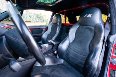 2002 BMW M Coupe in Imola Red 2 over Black Nappa