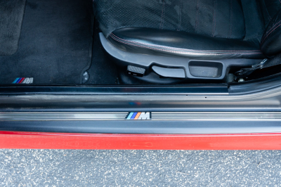 2002 BMW M Coupe in Imola Red 2 over Black Nappa