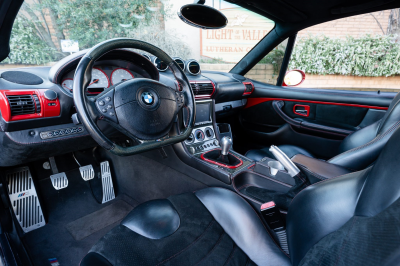 2002 BMW M Coupe in Imola Red 2 over Black Nappa