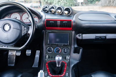 2002 BMW M Coupe in Imola Red 2 over Black Nappa