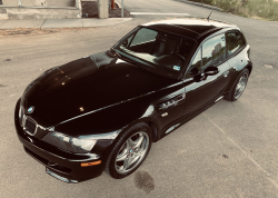 2002 BMW M Coupe in Black Sapphire Metallic over Black Nappa