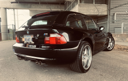 2002 BMW M Coupe in Black Sapphire Metallic over Black Nappa