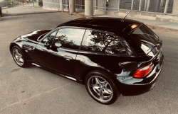 2002 BMW M Coupe in Black Sapphire Metallic over Black Nappa