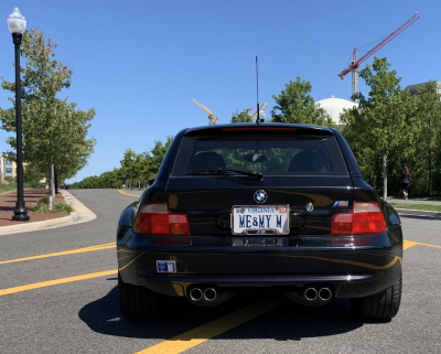 2002 BMW M Coupe in Black Sapphire Metallic over Black Nappa