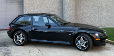 2002 BMW M Coupe in Black Sapphire Metallic over Black Nappa