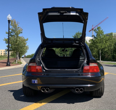 2002 BMW M Coupe in Black Sapphire Metallic over Black Nappa