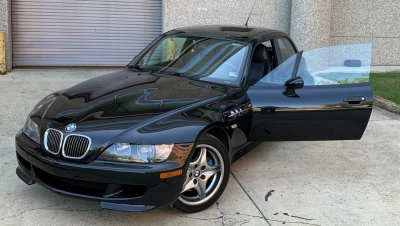 2002 BMW M Coupe in Black Sapphire Metallic over Black Nappa