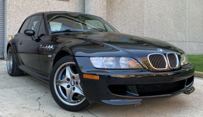 2002 BMW M Coupe in Black Sapphire Metallic over Black Nappa