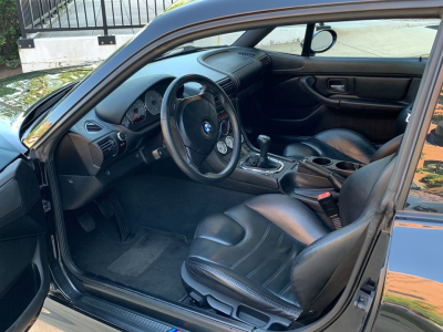 2002 BMW M Coupe in Black Sapphire Metallic over Black Nappa