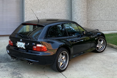 2002 BMW M Coupe in Black Sapphire Metallic over Black Nappa