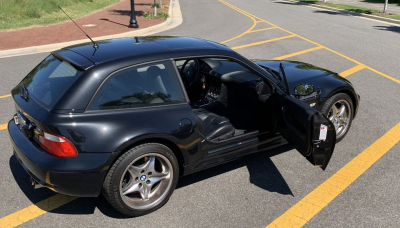 2002 BMW M Coupe in Black Sapphire Metallic over Black Nappa