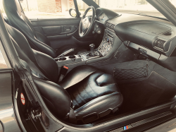 2002 BMW M Coupe in Black Sapphire Metallic over Black Nappa