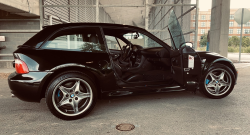 2002 BMW M Coupe in Black Sapphire Metallic over Black Nappa