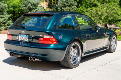 2002 BMW M Coupe in Oxford Green 2 Metallic over Black Nappa