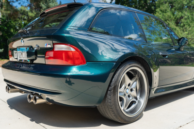 2002 BMW M Coupe in Oxford Green 2 Metallic over Black Nappa