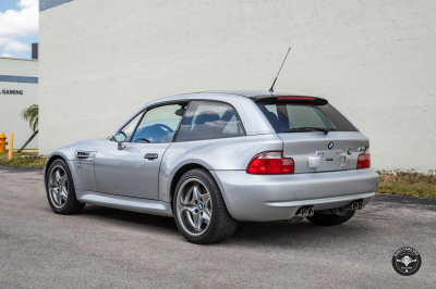 2002 BMW M Coupe in Titanium Silver Metallic over Black Nappa