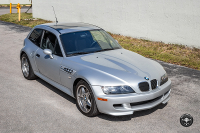 2002 BMW M Coupe in Titanium Silver Metallic over Black Nappa