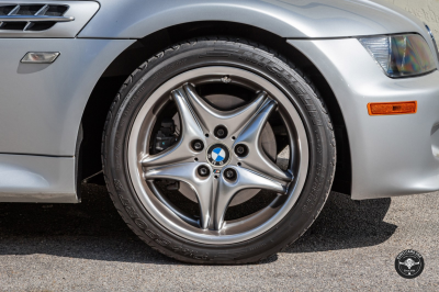 2002 BMW M Coupe in Titanium Silver Metallic over Black Nappa