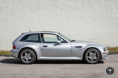 2002 BMW M Coupe in Titanium Silver Metallic over Black Nappa