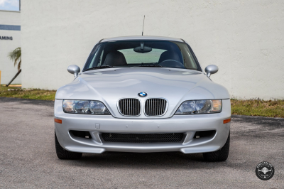 2002 BMW M Coupe in Titanium Silver Metallic over Black Nappa